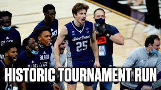 Saint Peter’s 2022 NCAA Tournament Highlights Cinderella Run [upl. by Latyrc]