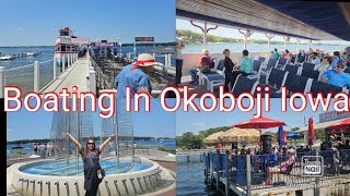 Boating in Okoboji Iowa [upl. by Dusa]