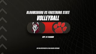 BLOOMSBURG VS FROSTBURG STATE VOLLEYBALL [upl. by Iluj97]