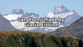 Glacial Processes and Landforms [upl. by Lavine912]