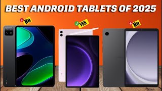 Best Android Tablets of 2025  Who Is The NEW 1 [upl. by Casta]