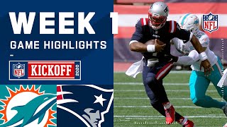 Dolphins vs Patriots Week 1 Highlights  NFL 2020 [upl. by Anenahs]