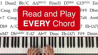 Learn EVERY Chord and Chord Symbol  The 7 Systems [upl. by Dulsea]