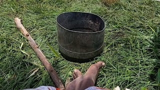 Fermenting millet flour for porridgeIts hard gardening on rented apartments [upl. by Gans]