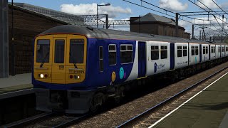 Lets play Train simulator classic Warrington Bank Quay  Liverpool Lime Street [upl. by Yenhpad400]