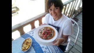 Encebollado de pescado  Receta fácil de Ecuador tutorial [upl. by Moran]