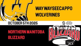 HIGHLIGHTS  Waywayseecappo Wolverines  Northern Manitoba Blizzard Oct 524 [upl. by Regdor]