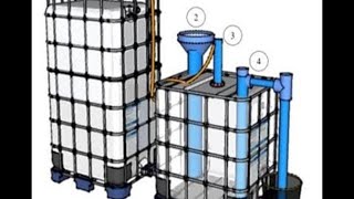 Biogas Digester Build Pt 2 Why IBC totes are the best [upl. by Choong]