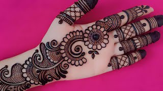 Top 3 Stylish mehndi design  Simple Henna design  Mehndi designs  Cone designs  Mehandi design [upl. by Anam967]