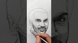 How to Draw Realistic Portrait of Rajkummar Rao  StepbyStep Tutorial shorts youtubeshorts [upl. by Suzanne]