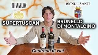 SUPERTUSCAN vs BRUNELLO di MONTALCINO IL Confronto 🍷🔥 [upl. by Alec398]