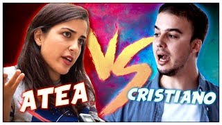 Debate sobre ATEA vs CRISTIANO  DIOS ciencia y homosexualidad [upl. by Aehsat]