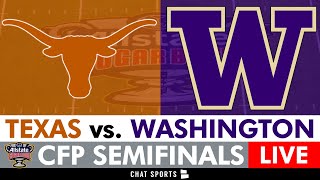 Texas vs Washington Live Streaming Scoreboard PlayByPlay Highlights 2024 CFP Semifinal On ESPN [upl. by Sankaran684]