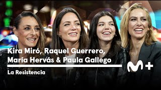 LA RESISTENCIA  Entrevista a Kira Miró María Hervás Raquel Guerrero y Paula Gallego  13022024 [upl. by Munsey575]