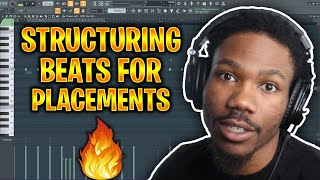 Beat Structuring Secrets To Get Placements🔥  FL Studio Tutorial [upl. by Lillie]