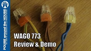 WAGO 773 connectors review and demo How to use with WAGOBOX Junction Box [upl. by Odelia890]