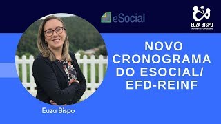 Cronograma do eSocial e da EFDReinf [upl. by Selig]