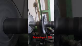 Balancing turbo VTR 321 balancing machine turbocharger videoshort [upl. by Myo]