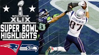 Super Bowl XLIX Patriots vs Seahawks highlights [upl. by Zabrine345]