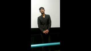 130720 Kim Soo Hyun Gwiyomi Dance  AMC Norwalk 20 [upl. by Adnac]