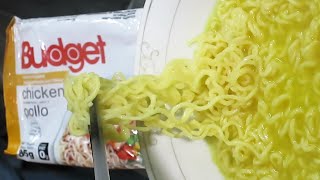 No6749 Budget Tunisia Instant Noodles Chicken Simulated Flavor [upl. by Cathryn]