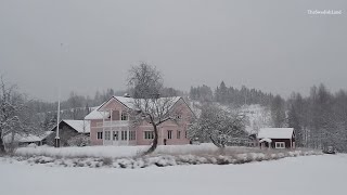 Winter in Swedish Village [upl. by Hairacaz]