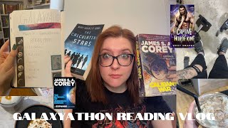 getting back into my scifi era  galaxyathon reading vlog [upl. by Caleb115]