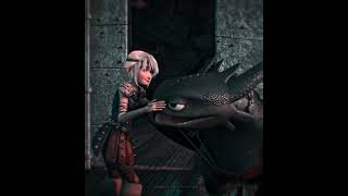 The relationship between Astrid and Toothless should be exaggerated httyd [upl. by Fendig754]