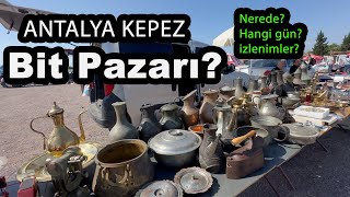 Antalya Kepez Bit Pazarı Nerede Ne zaman Varsak Bit Pazarı [upl. by Yelwar]