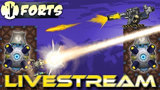 New Update Testing update  Forts RTS  Livestream [upl. by Aihsyn205]