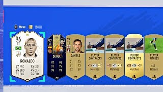 10 of The Luckiest 75k Packs Ever Luckiest Packs Ever Fifa 19 Ultimate Team [upl. by Yadnus809]