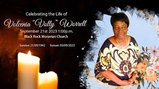 Celebrating the Life of Volcenia “Volly” Worrell [upl. by Jayme741]