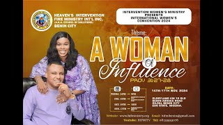 17TH NOV 2024 MSG TITLE A WOMAN OF INFLUENCE AND HER FAMILY BY PASTOR JAMES CHINWUBA NWAJESUS [upl. by Saxe]