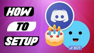 How to setup Birthdays on Discord  Mee6 Bot Tutorial 2021 [upl. by Elsi]