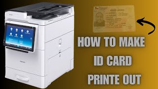 Ricoh mp 305 ID Card Print Setting ricoh xprinter photostatemachine [upl. by Armand]