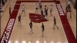 University of Illinois Volleyball Pinch Read Blocking System [upl. by Girardi]