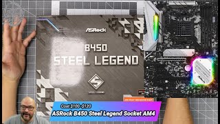 ASRock B450 Steel Legend Socket AM4 AMD [upl. by Custer]