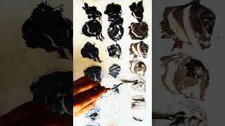 Monochromatic Oil Portrait Painting Tutorial by Value Scale [upl. by Thill]