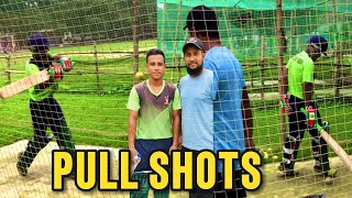 How to improve batting skills in cricket  Pull shots  Cricket batting  DISHU SHAH [upl. by Euf]