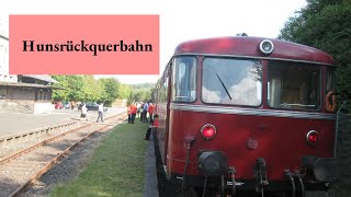 Mit dem Schienenbus von Morbach nach Büchenbeuren Hunsrückquerbahn [upl. by Asiat]