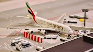 1400 Scale Model Airport Stopmotion Movie — Part 2 [upl. by Mariandi662]