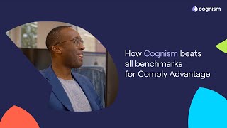 How Cognism beats all benchmarks for Comply Advantage  Customer Success Story [upl. by Eirameinna]