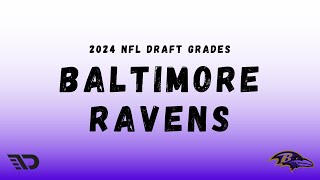 2024 NFL Draft Baltimore Ravens Draft Grade [upl. by Hamil]