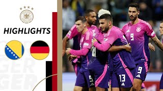 UndavBrace Germany remain unbeaten  BosniaHerzegovina vs Germany  Highlights Nations League [upl. by Eirellav]