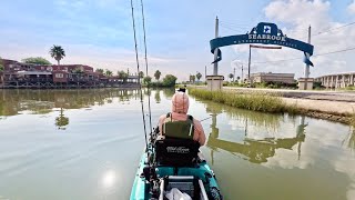 Fishing Seabrook Lagoon for flounder and redfish S8 E8 [upl. by Atoiyanap]