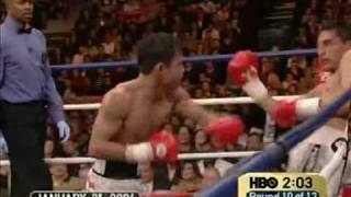 Pacquiao vs Morales II Round 10 [upl. by Teryn42]