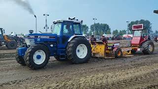 Tractor Pulling Streekdagen Meeuwen 2023  Ford 7910 [upl. by Conlan]