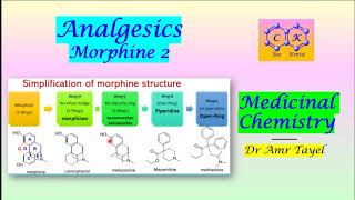 Narcotic Analgesics part 2 Morphine  Medicinal Chemistry  E  PDF 👇 [upl. by Herbst]