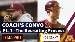 Gopher Baseball Coaching Staff Talks Recruiting [upl. by Romalda198]