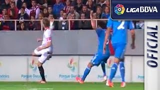 Gol de Bacca 21 tras el gran control de Rakitic  اشبيلية ريال مدريد  HD [upl. by Padriac753]